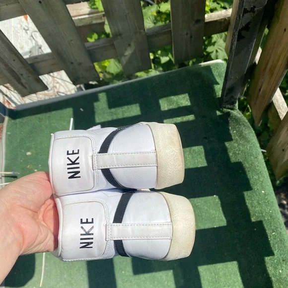 Nike Blazers Women's White and Black High-Top Sneakers - Picture 3 of 8